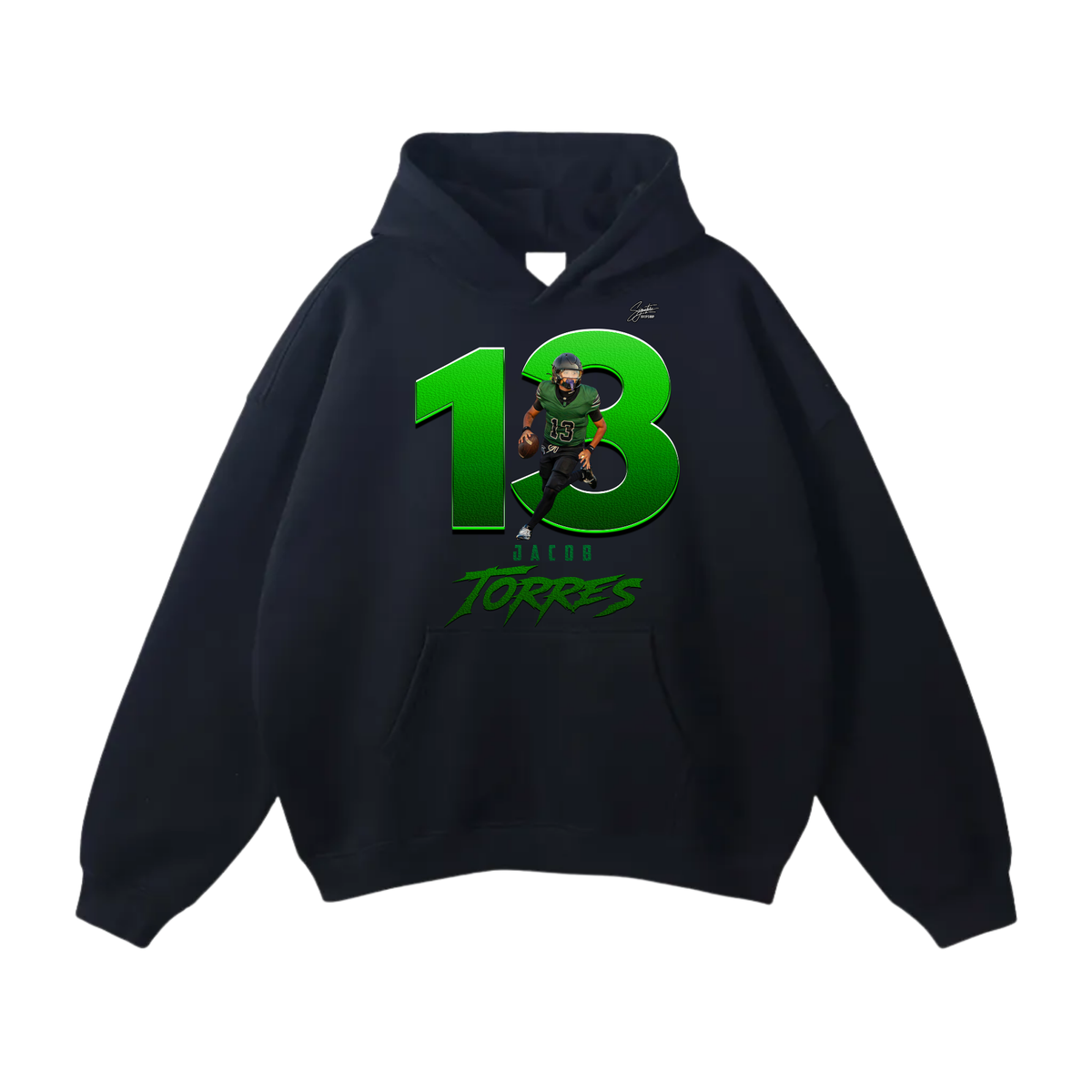 Jacob Torres Oversize Fleeced Hoodie