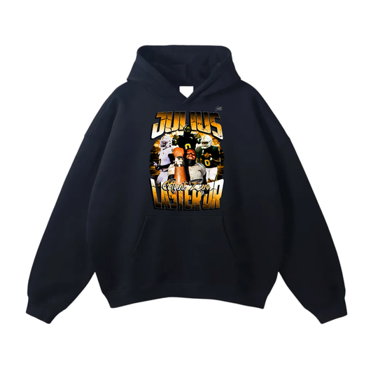 Julius Laster Jr Oversize Fleeced Hoodie