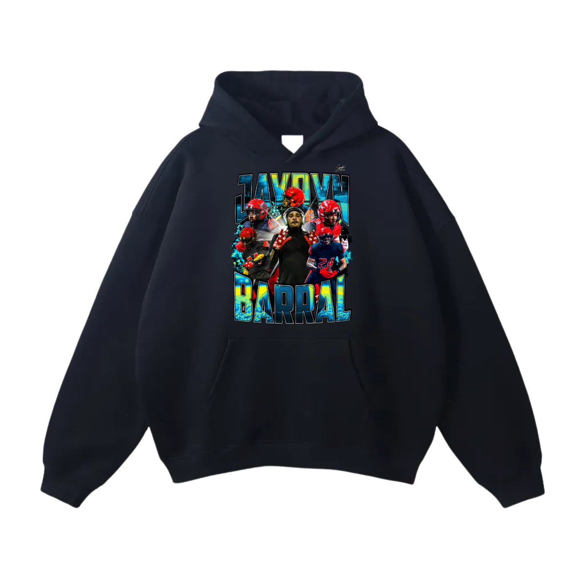 Jaydyn Barral Oversize Fleeced Hoodie