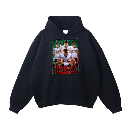 Strasi Sparaco Oversize Fleeced Hoodie