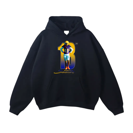 Isaiah Simmons Oversize Fleeced Hoodie