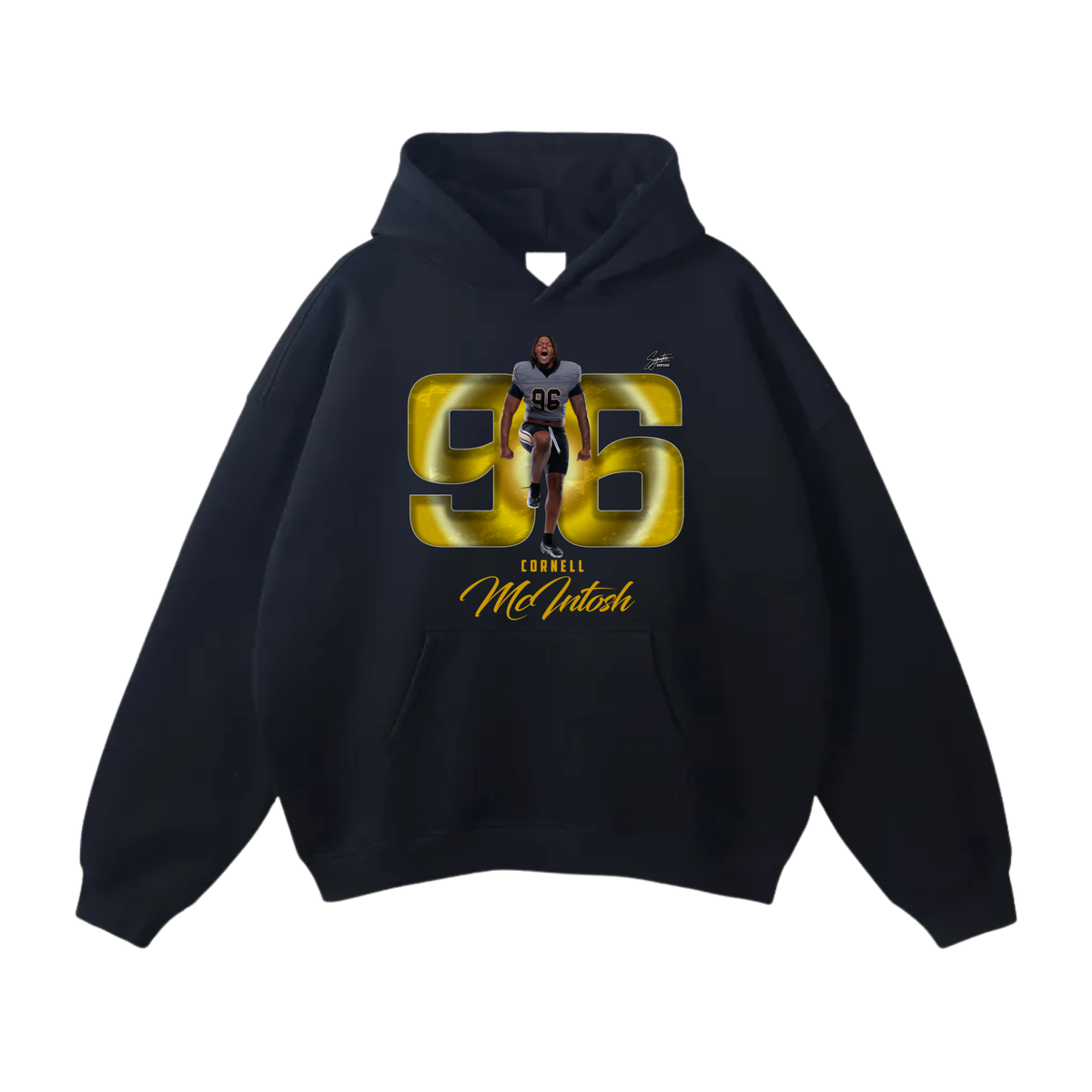 Cornell McIntosh Oversize Fleeced Hoodie