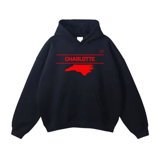 Thaddeus Bell Oversize Fleeced Hoodie