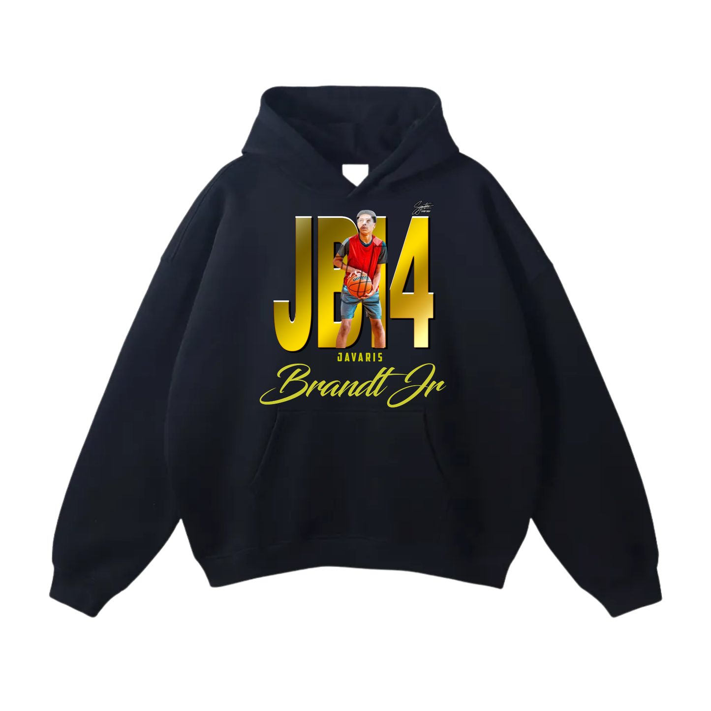 Javaris Brandt Jr Oversize Fleeced Hoodie
