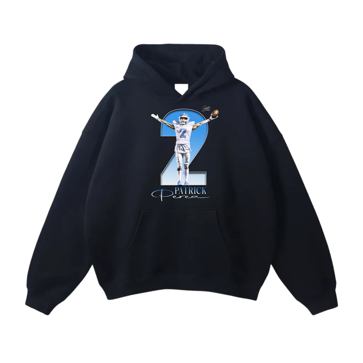 Patrick Perea Oversize Fleeced Hoodie