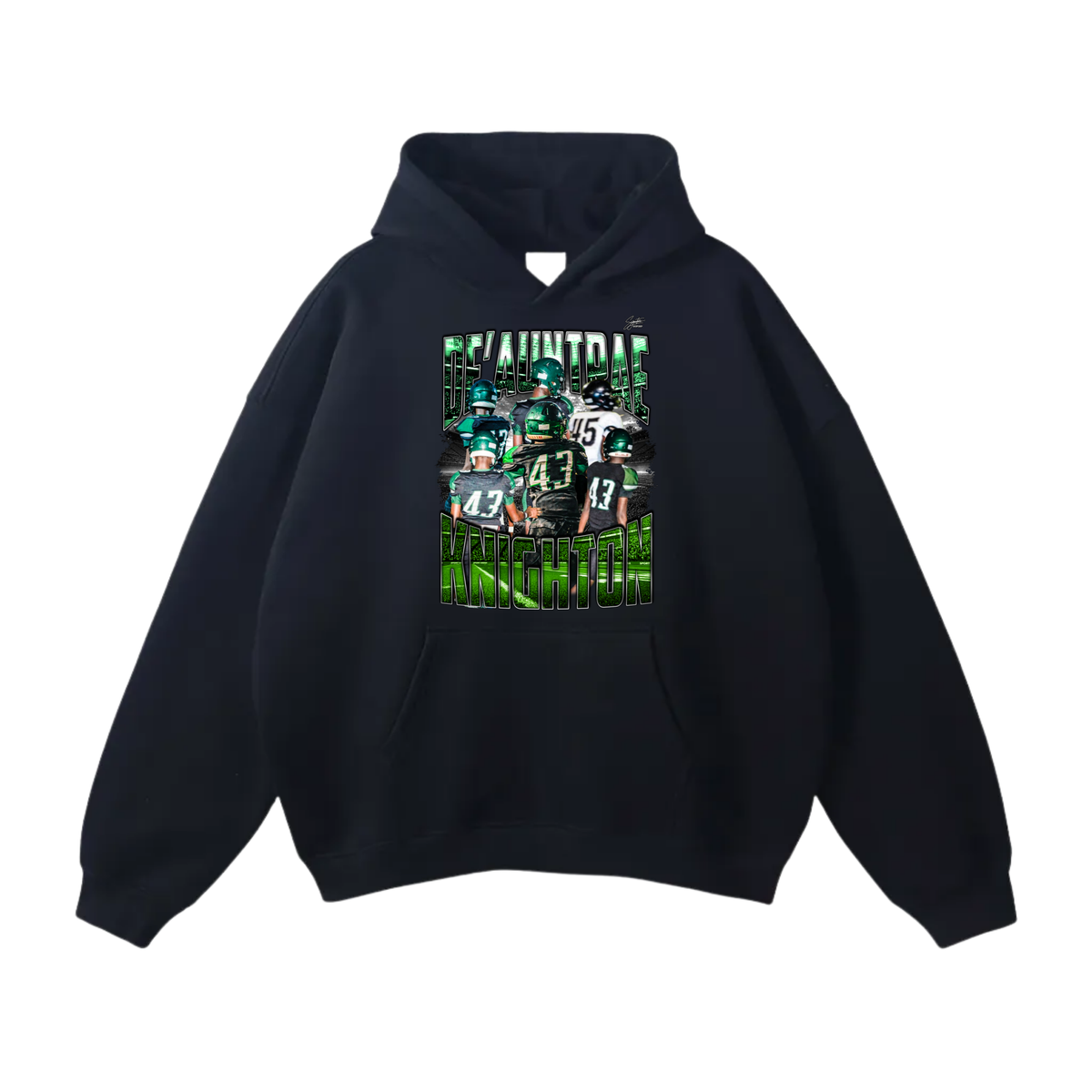 Dextin Washington Oversize Fleeced Hoodie