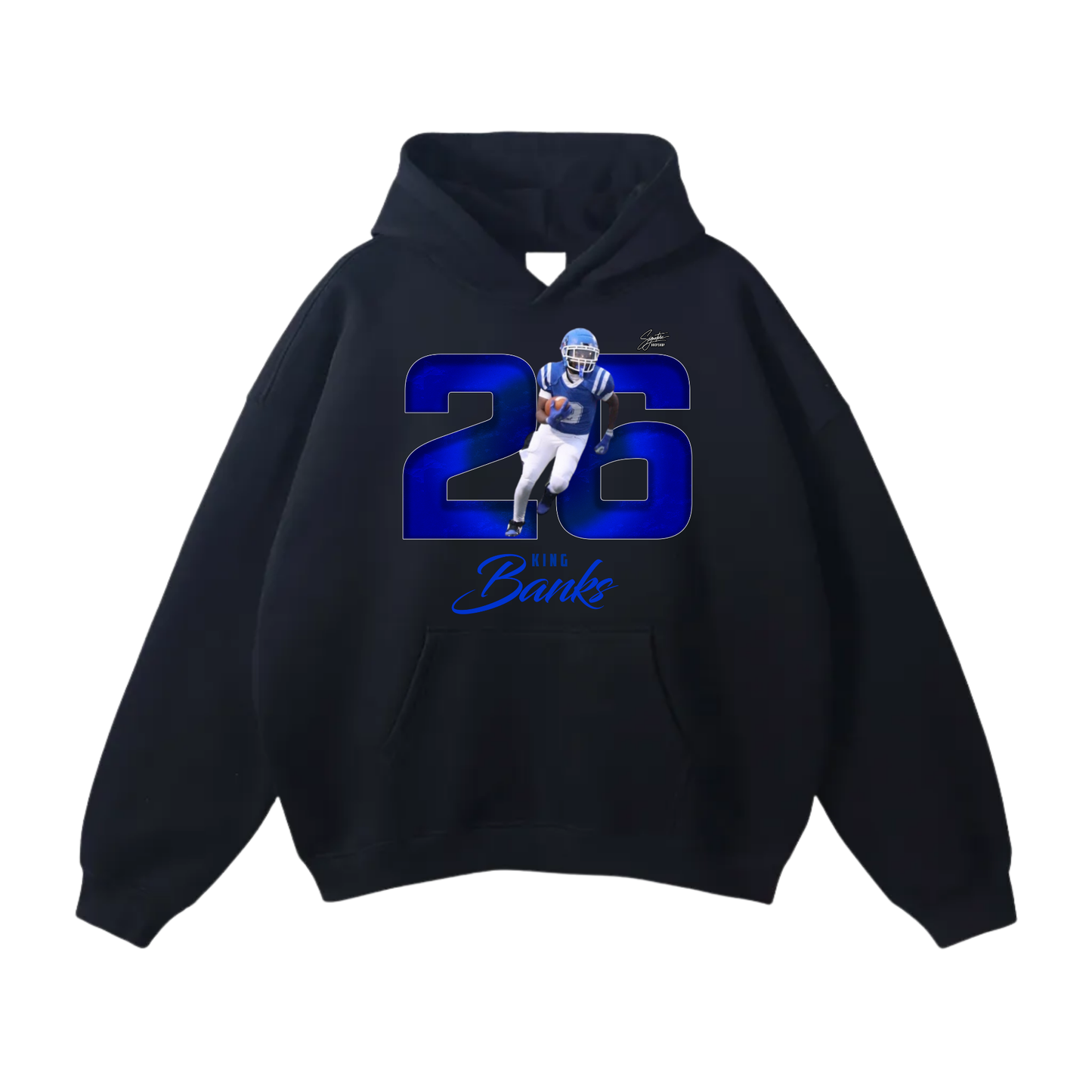 King Banks Oversize Fleeced Hoodie