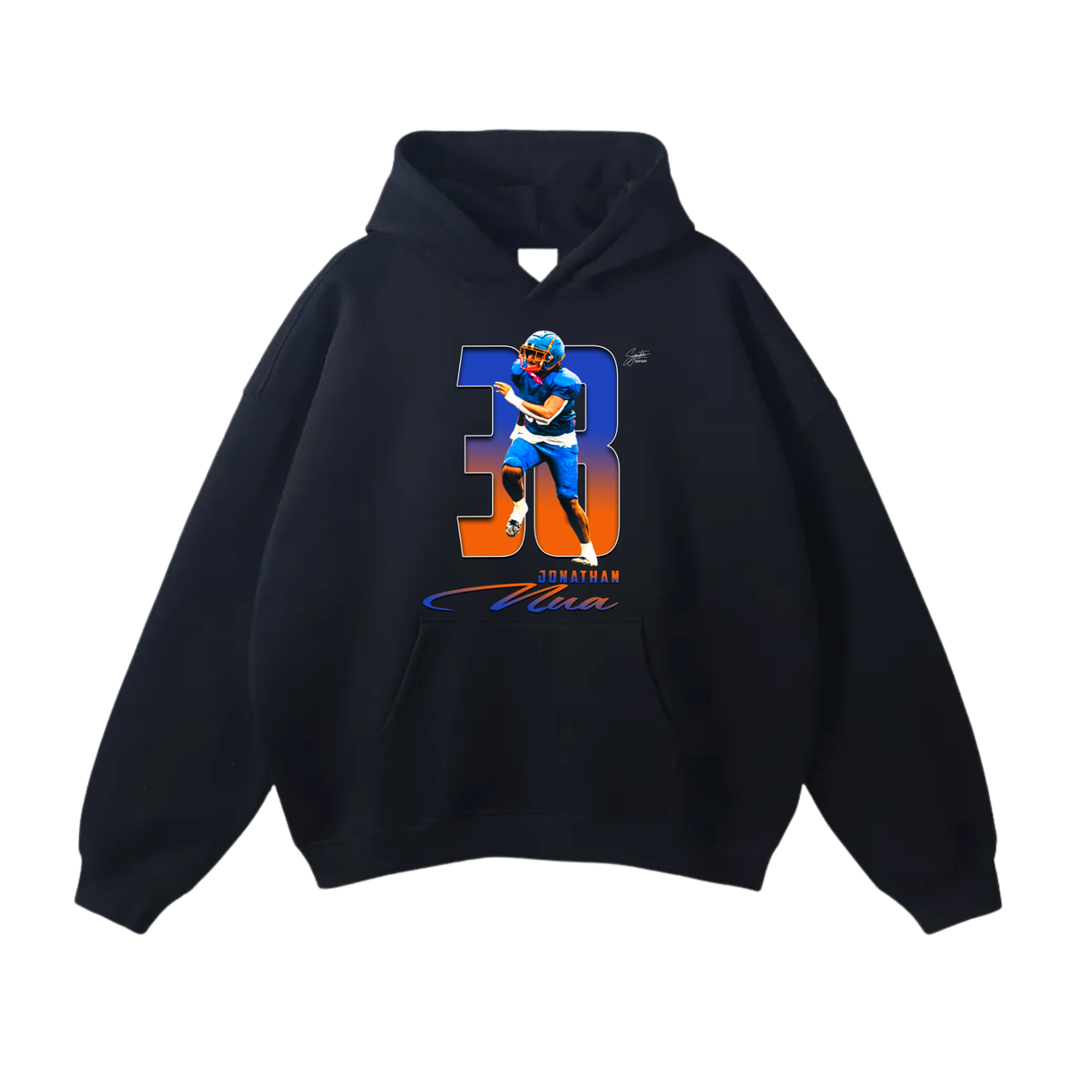 Jonathan Nua Oversize Fleeced Hoodie