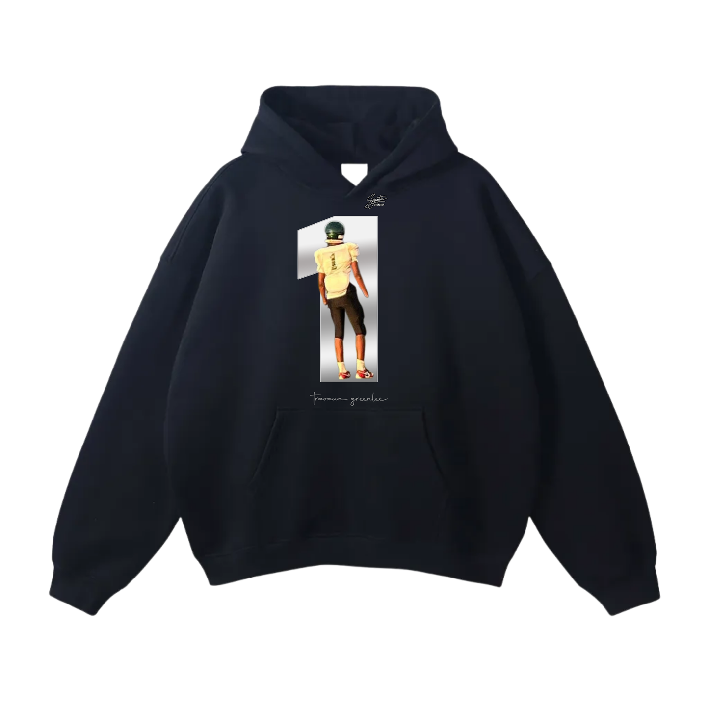 Travaun Greenlee Oversize Fleeced Hoodie