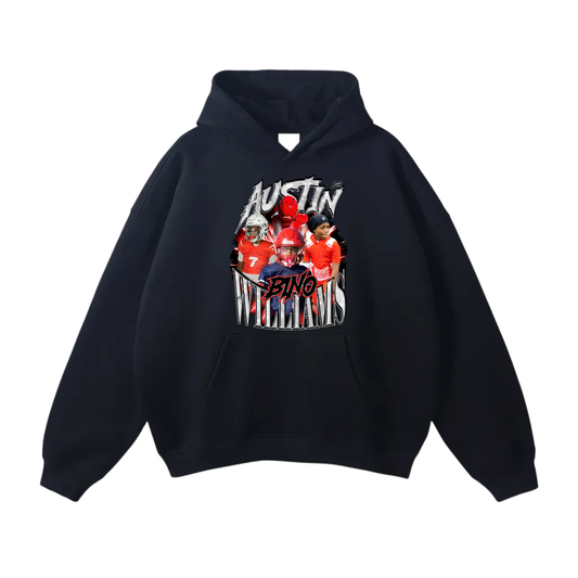 Austin Williams Oversize Fleeced Hoodie