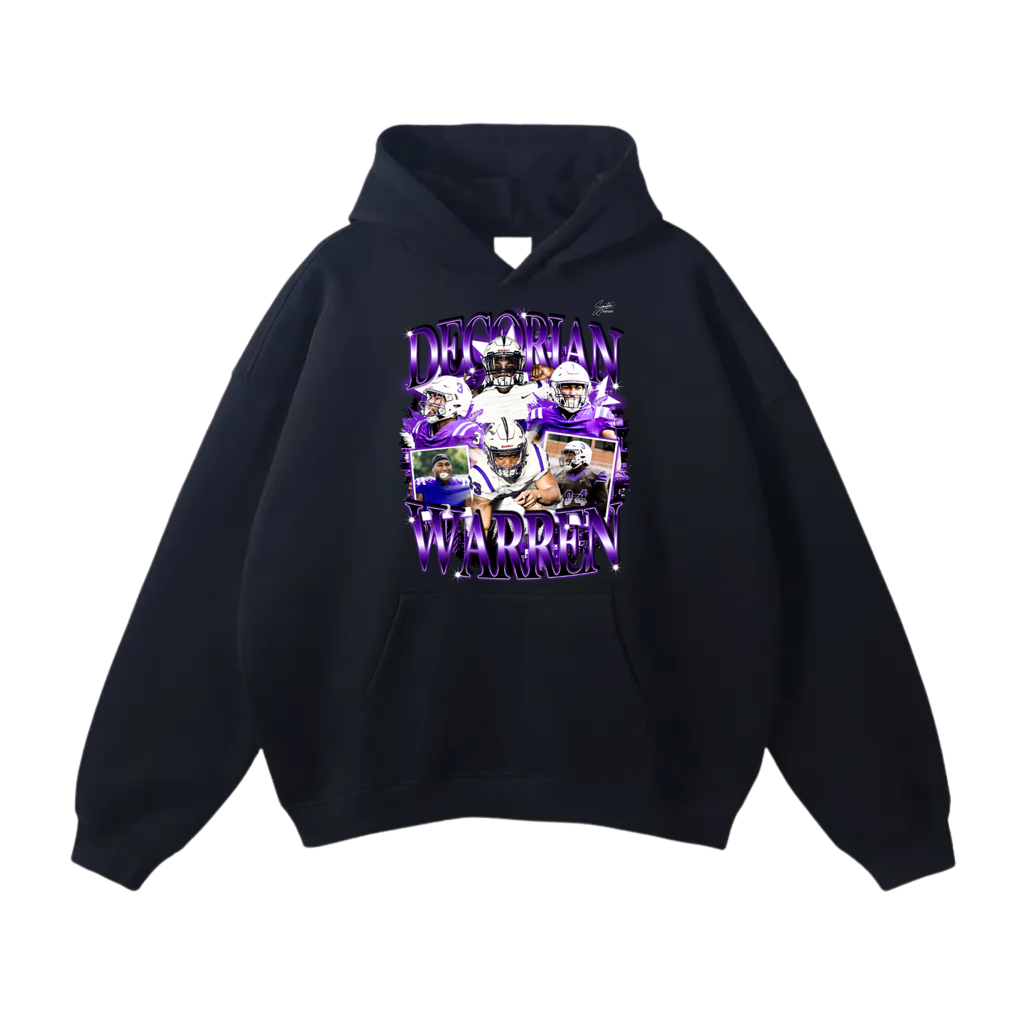 Decorian Warren Oversize Fleeced Hoodie