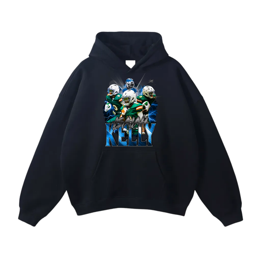 Isaiah Kelly Oversize Fleeced Hoodie