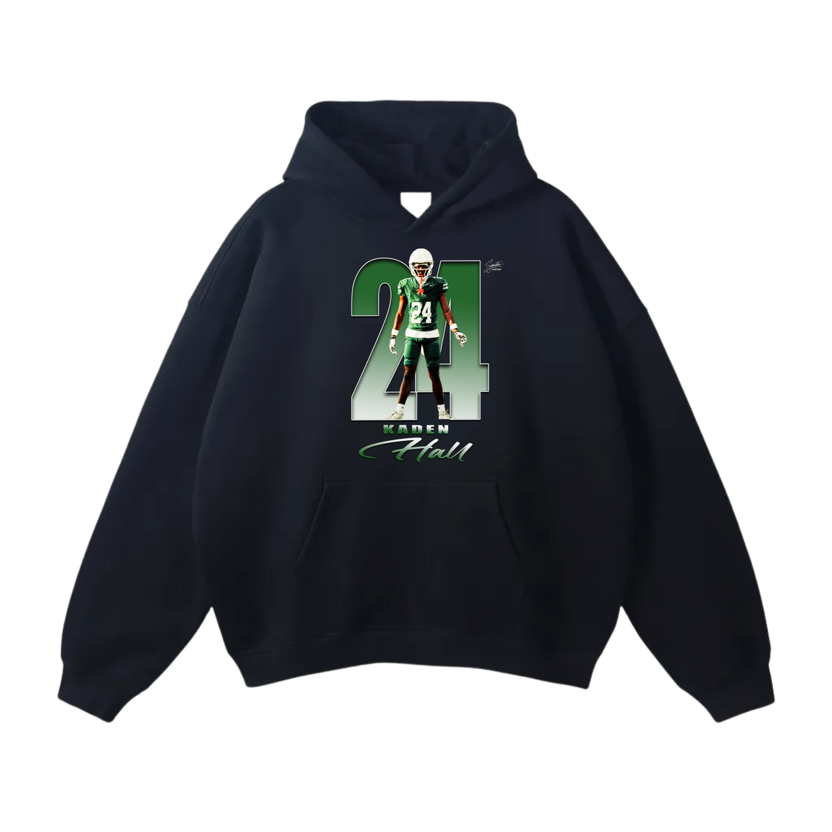 Kaden Hall Oversize Fleeced Hoodie
