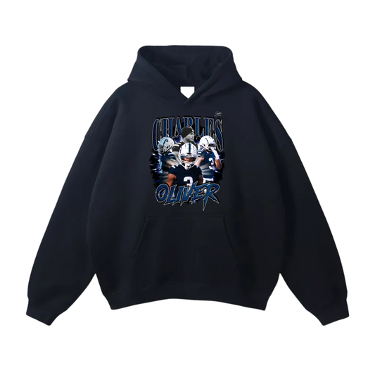 Charles Oliver Oversize Fleeced Hoodie