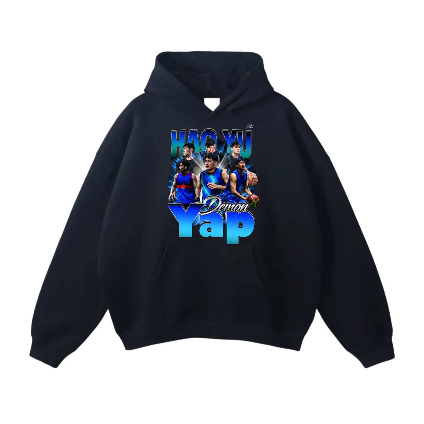 Hao Yu Yap Oversize Fleeced Hoodie