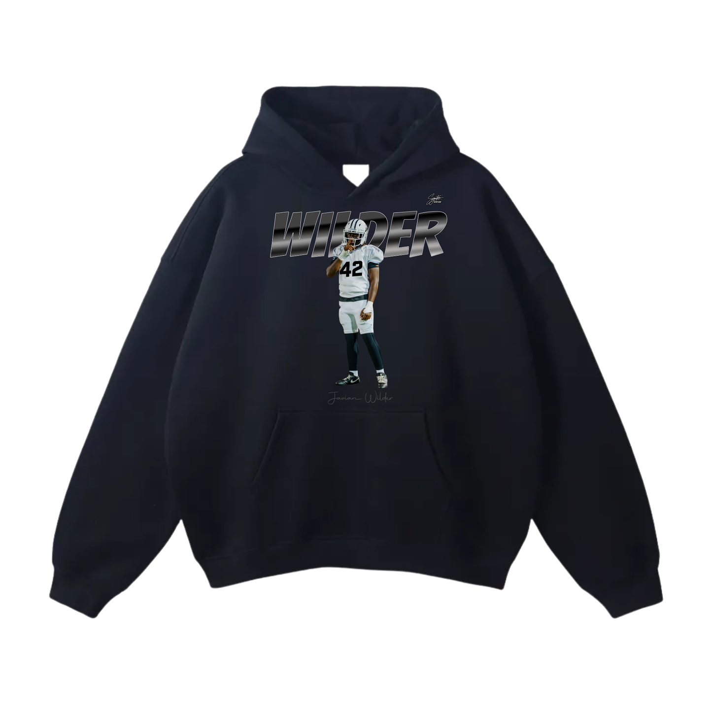 Javian Wilder Oversize Fleeced Hoodie