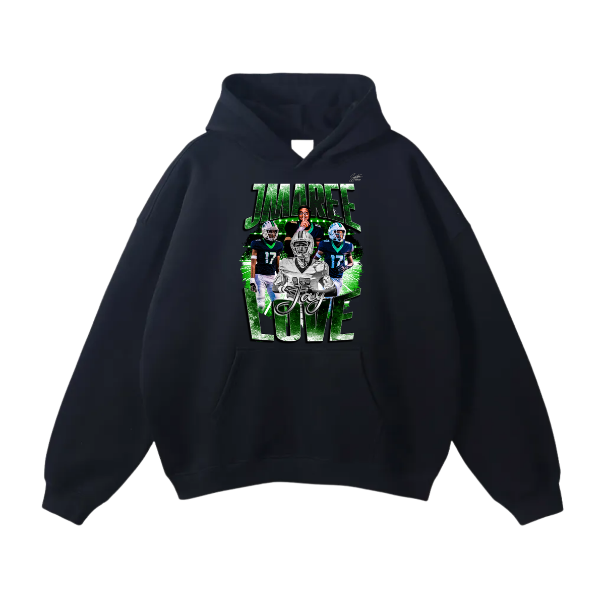 JMaree Love Oversize Fleeced Hoodie