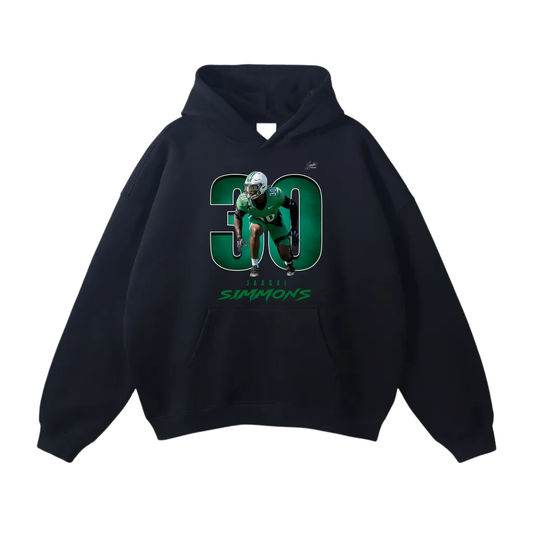 Jaasai Simmons Oversize Fleeced Hoodie