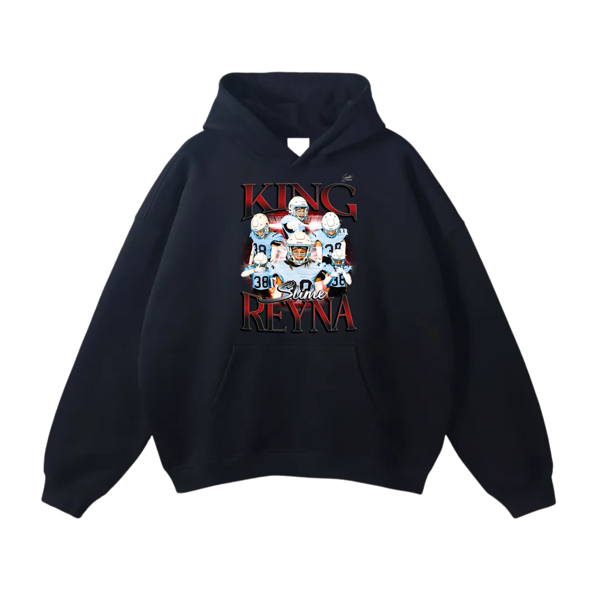 King Reyna Oversize Fleeced Hoodie