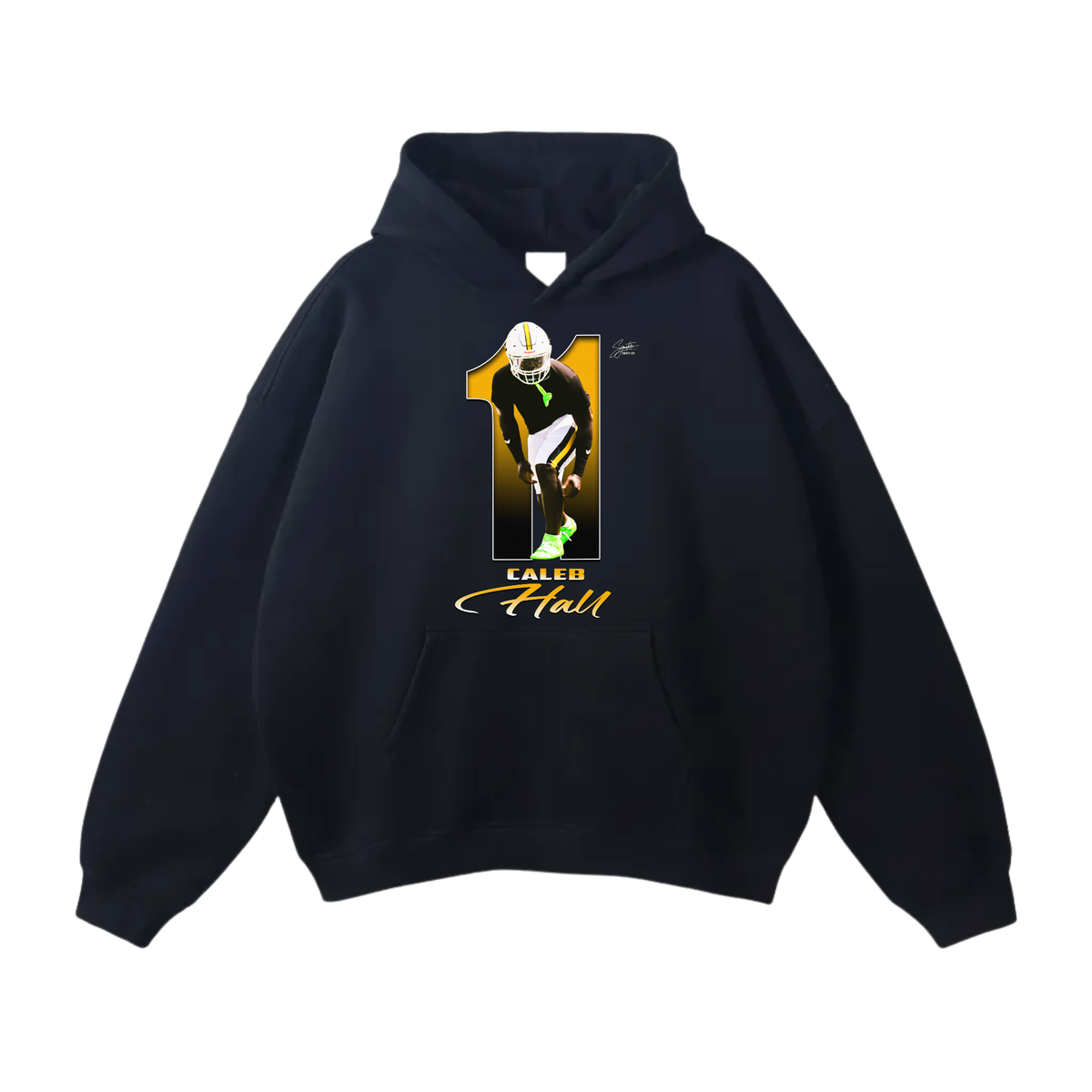 Caleb Hall Oversize Fleeced Hoodie
