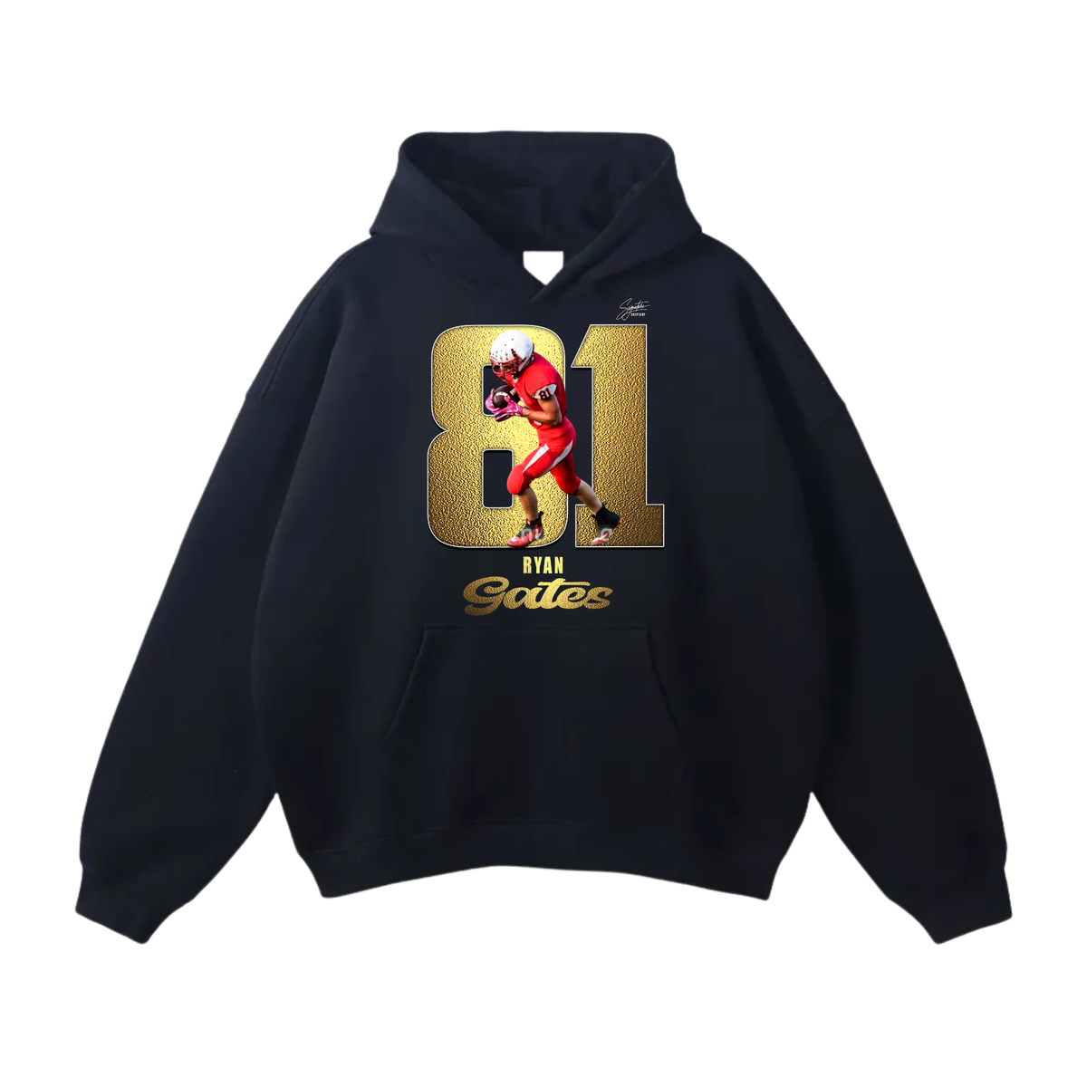 Ryan Gates Oversize Fleeced Hoodie