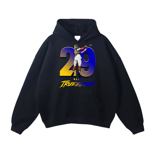 Makai Trueblood  Oversize Fleeced Hoodie