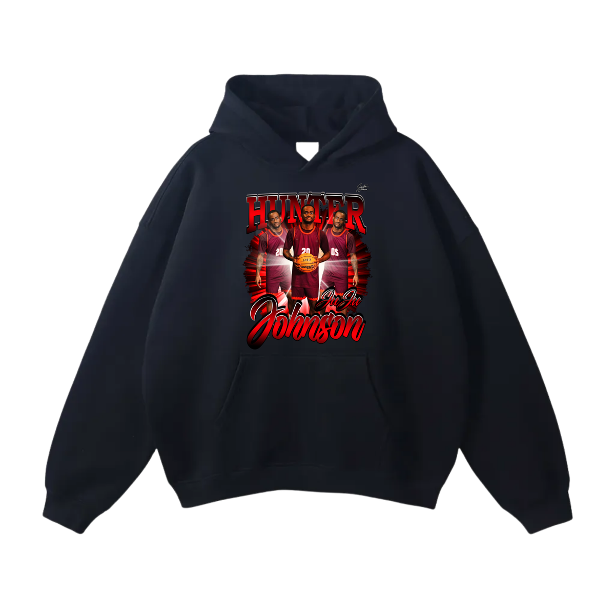 Hunter Johnson Oversize Fleeced Hoodie