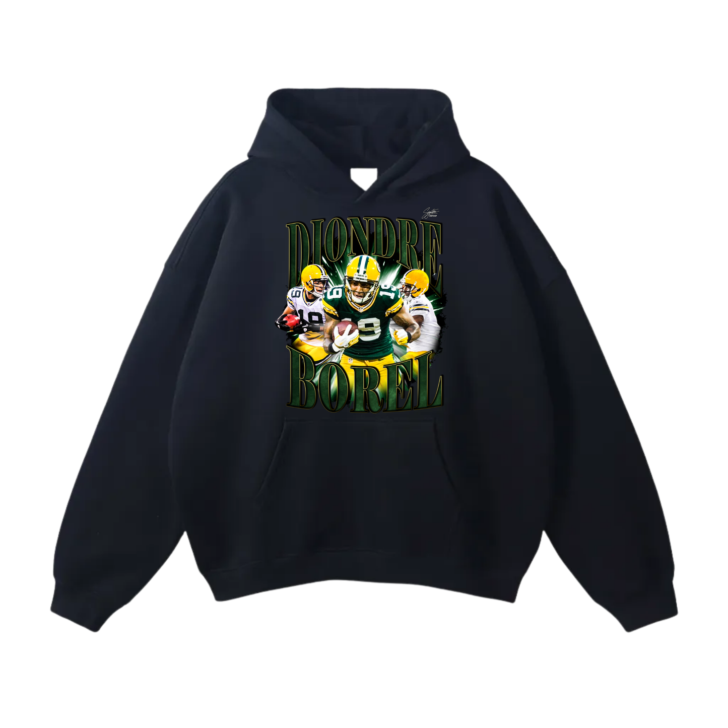 Diondre Borel Oversize Fleeced Hoodie
