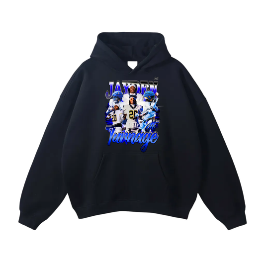 Jayden Turnage Oversize Fleeced Hoodie