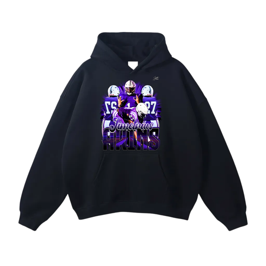 Jimetrius Akins Oversize Fleeced Hoodie