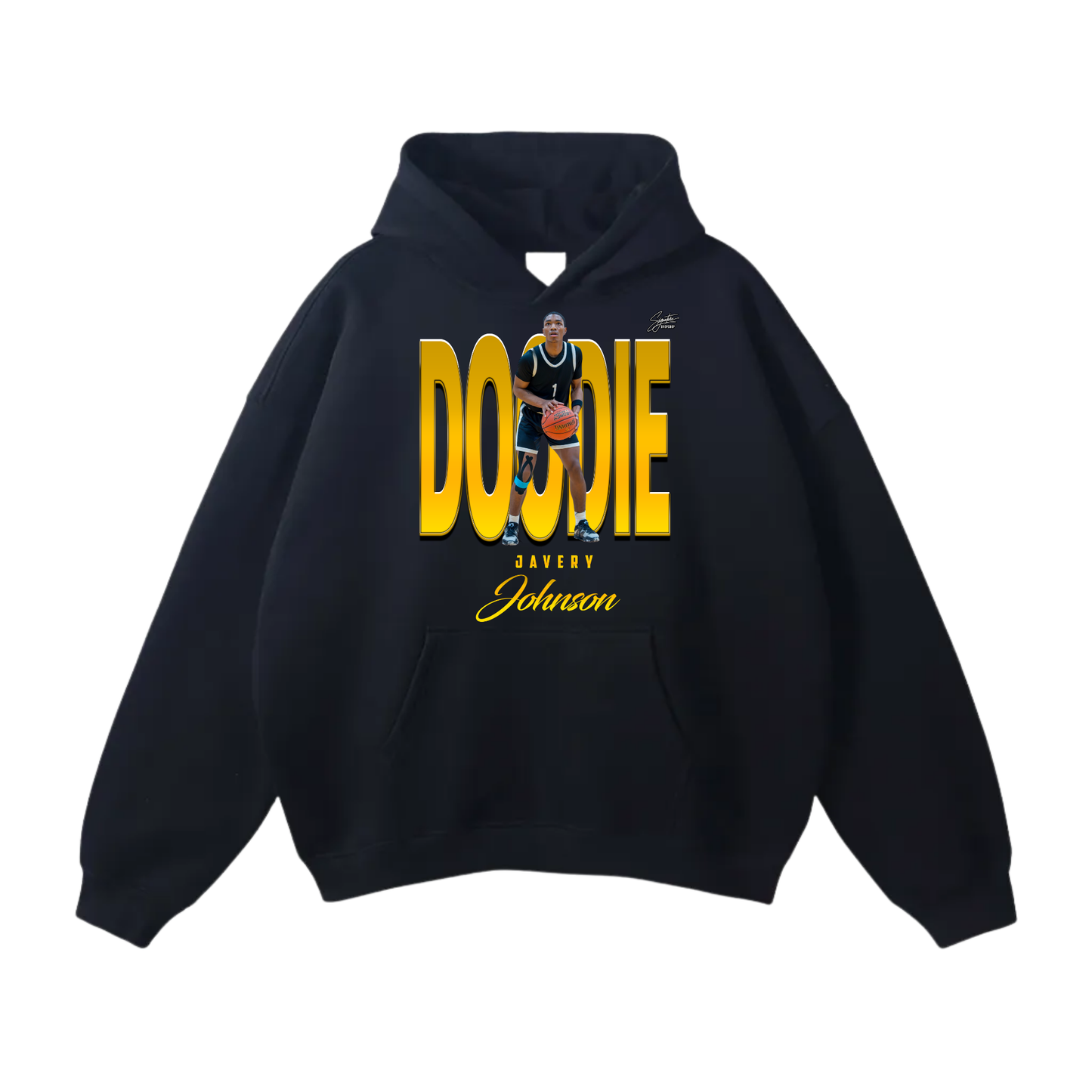 Javery Johnson Oversize Fleeced Hoodie