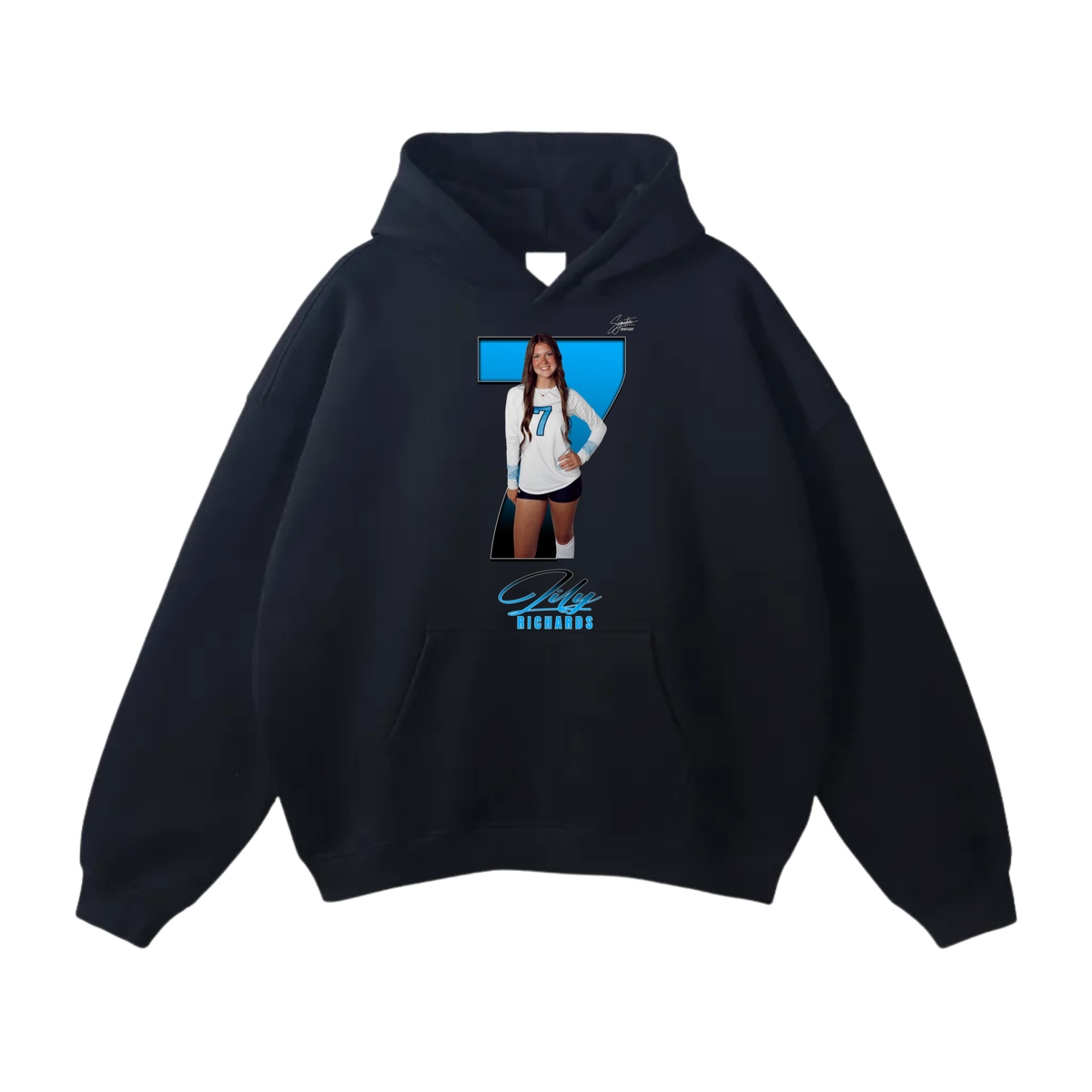 Lily Richards Oversize Fleeced Hoodie