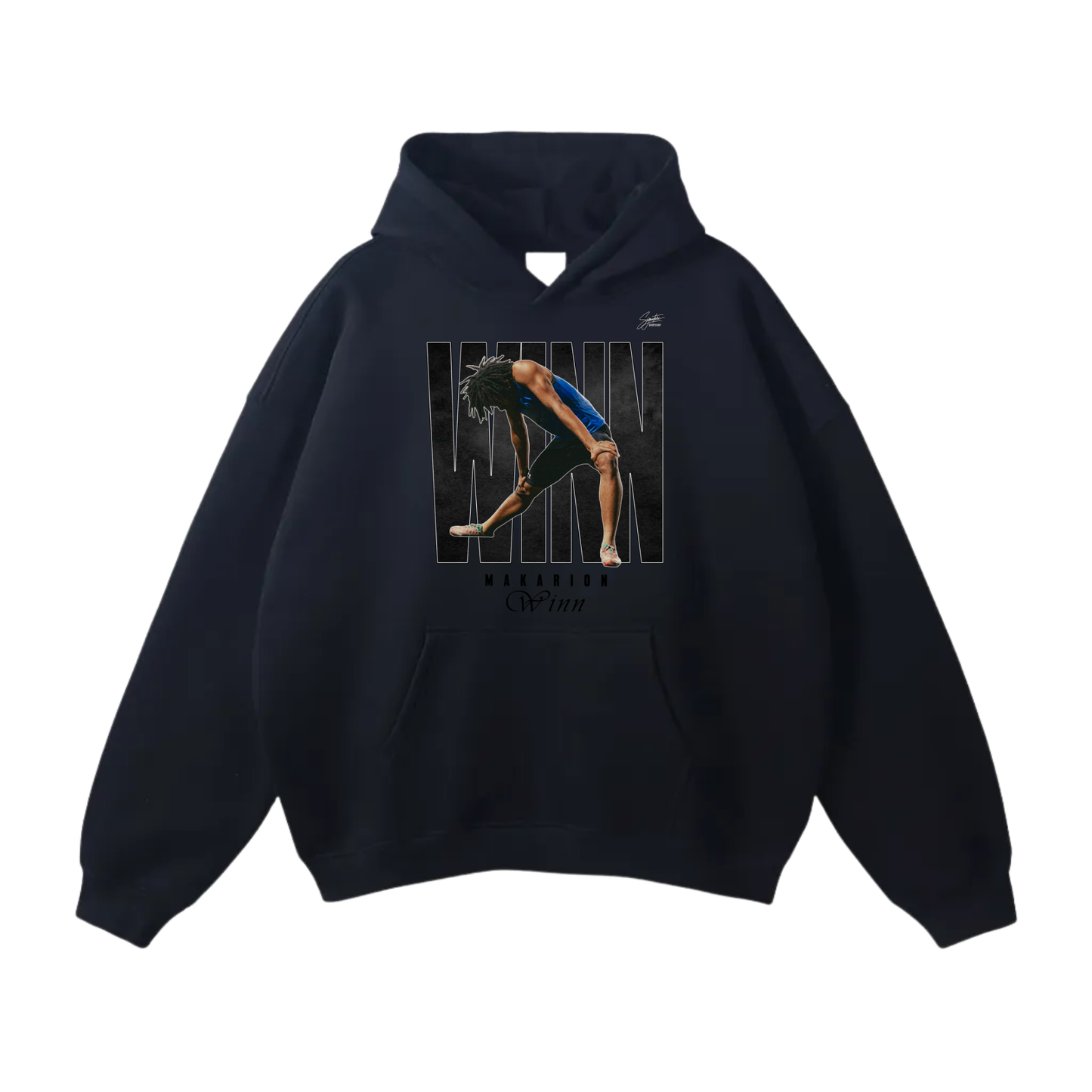 Makarion Winn Oversize Fleeced Hoodie