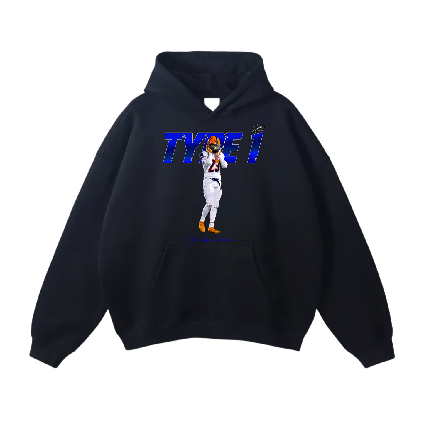 Christian Rivera Oversize Fleeced Hoodie