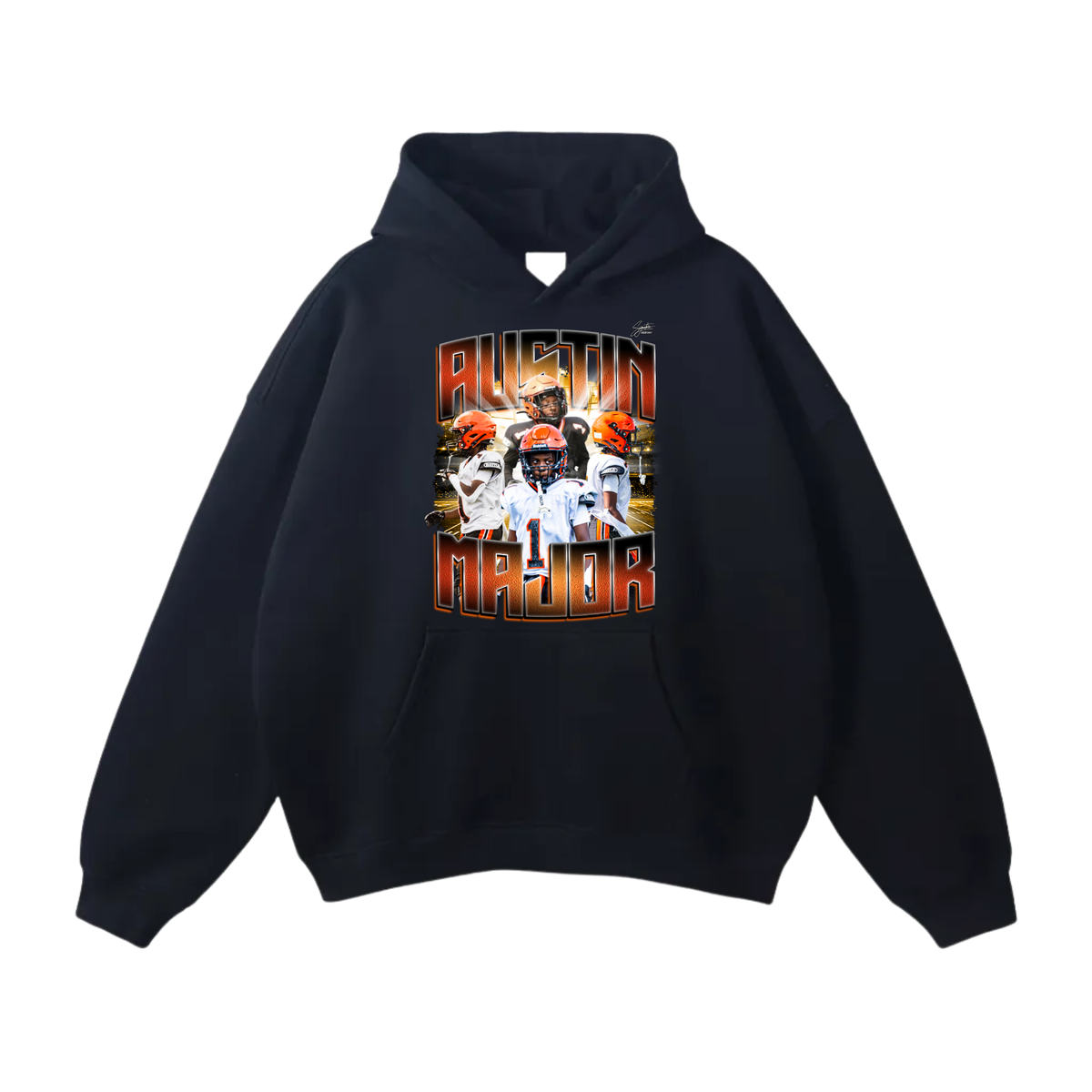 Austin Major Oversize Fleeced Hoodie