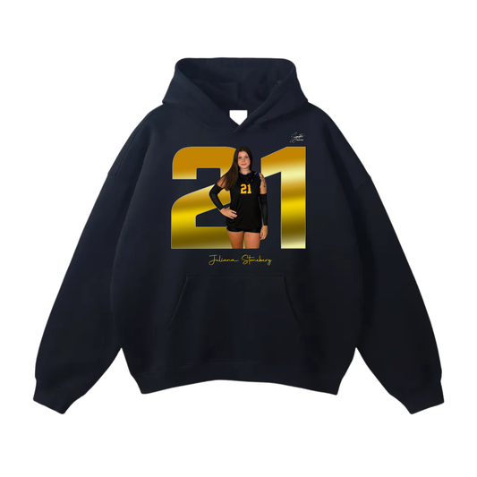 Juliana Stoneberg Oversize Fleeced Hoodie