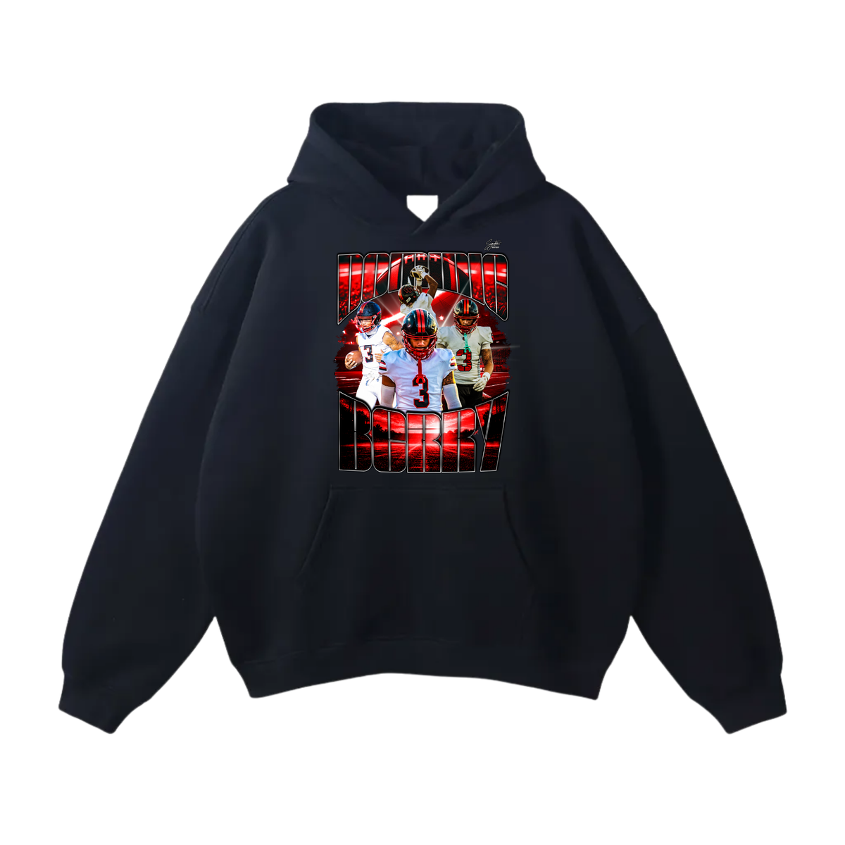 Dominic Berry Oversize Fleeced Hoodie