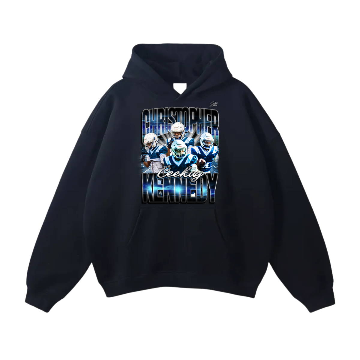 Christopher Kennedy Oversize Fleeced Hoodie