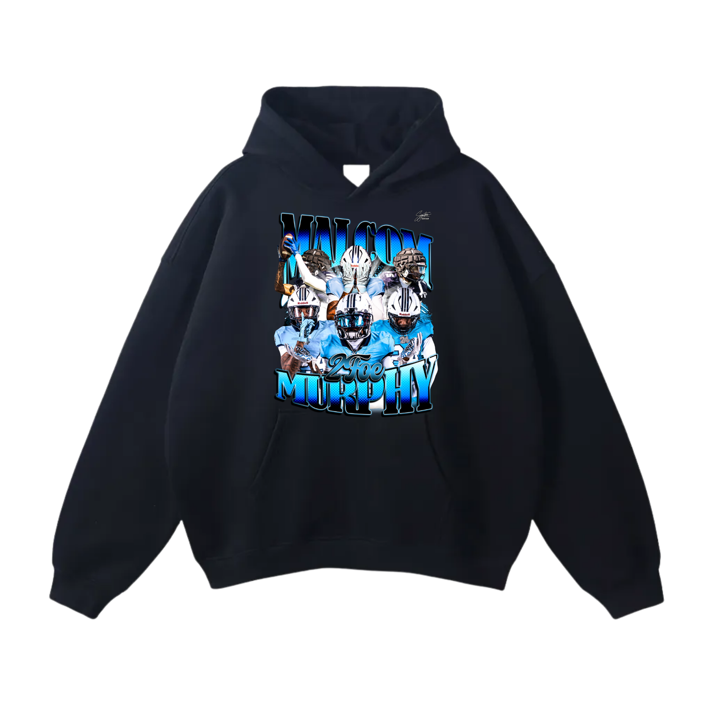 Malcom Murphy Oversize Fleeced Hoodie