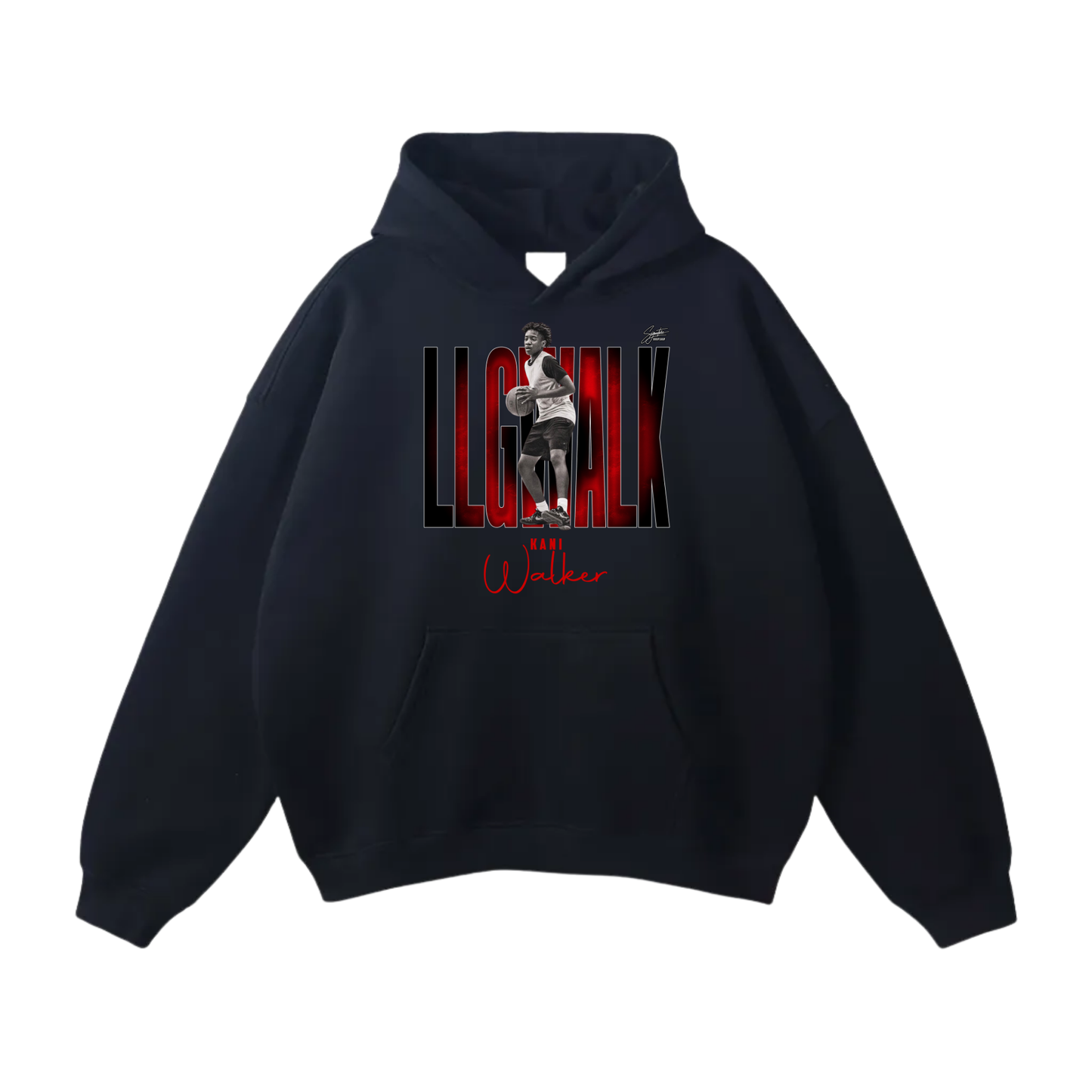 Kani Walker Oversize Fleeced Hoodie