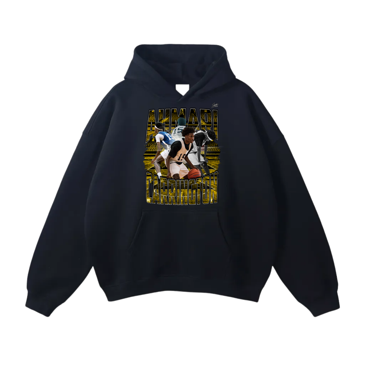 Ahmari Carrington Oversize Fleeced Hoodie