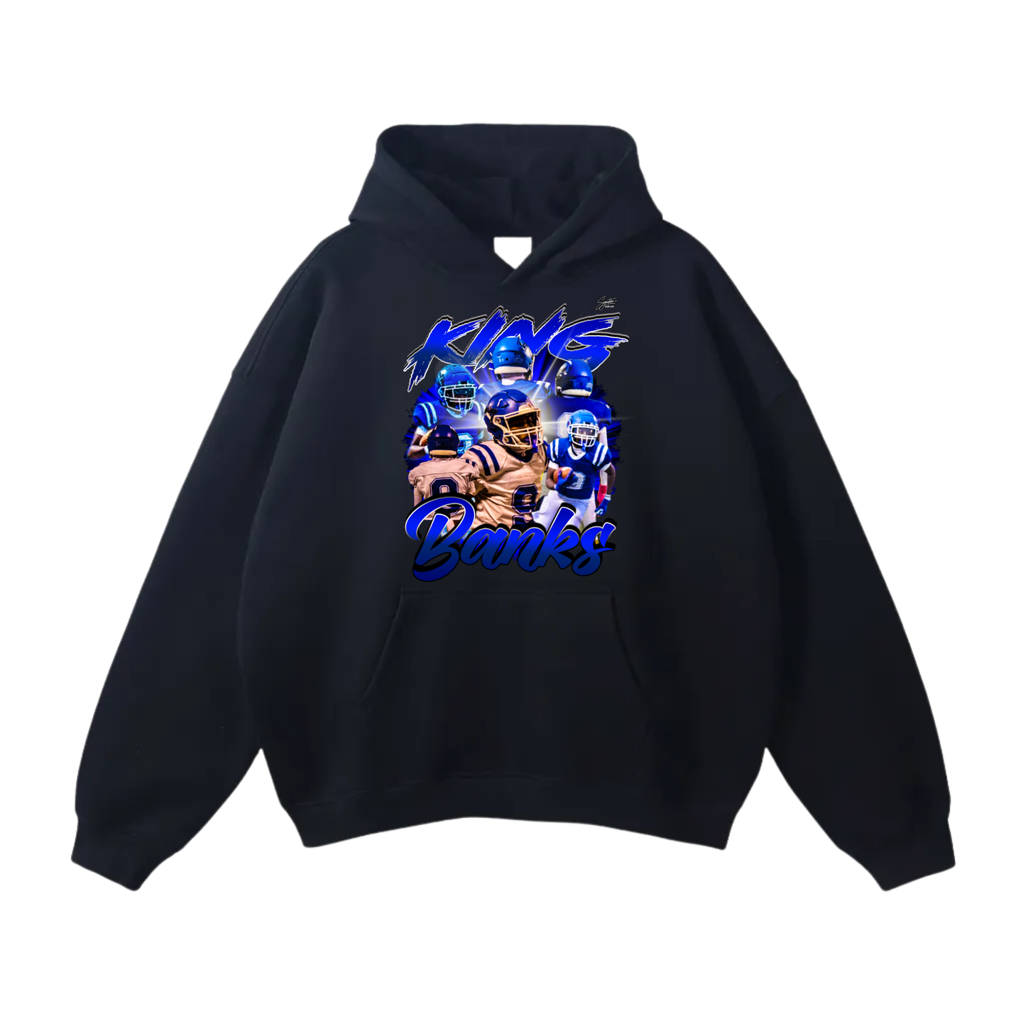 King Banks Oversize Fleeced Hoodie