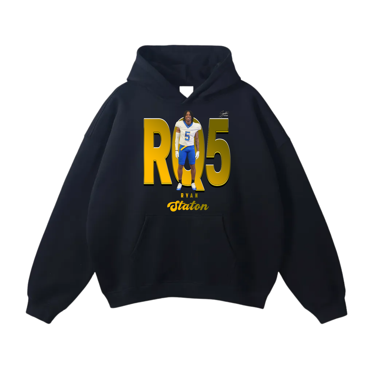 Ryan Staton Oversize Fleeced Hoodie