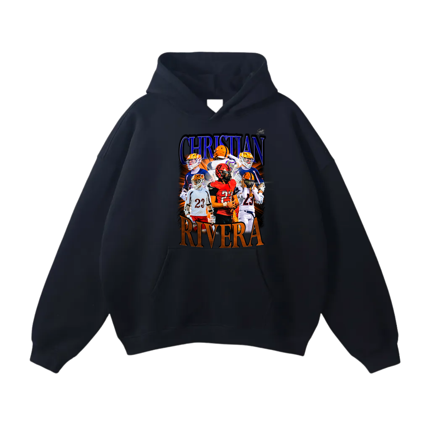 Christian Rivera Oversize Fleeced Hoodie