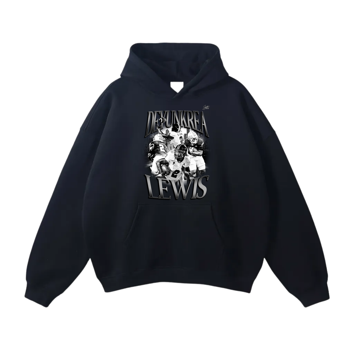 Deyunkrea Lewis Oversize Fleeced Hoodie