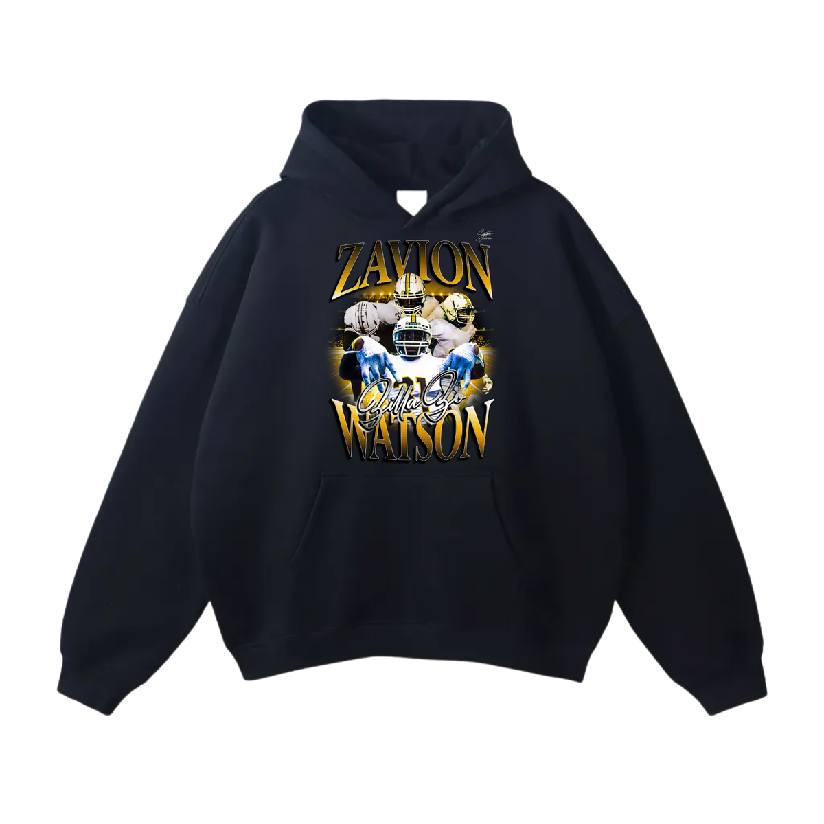 Zavion Watson Oversize Fleeced Hoodie