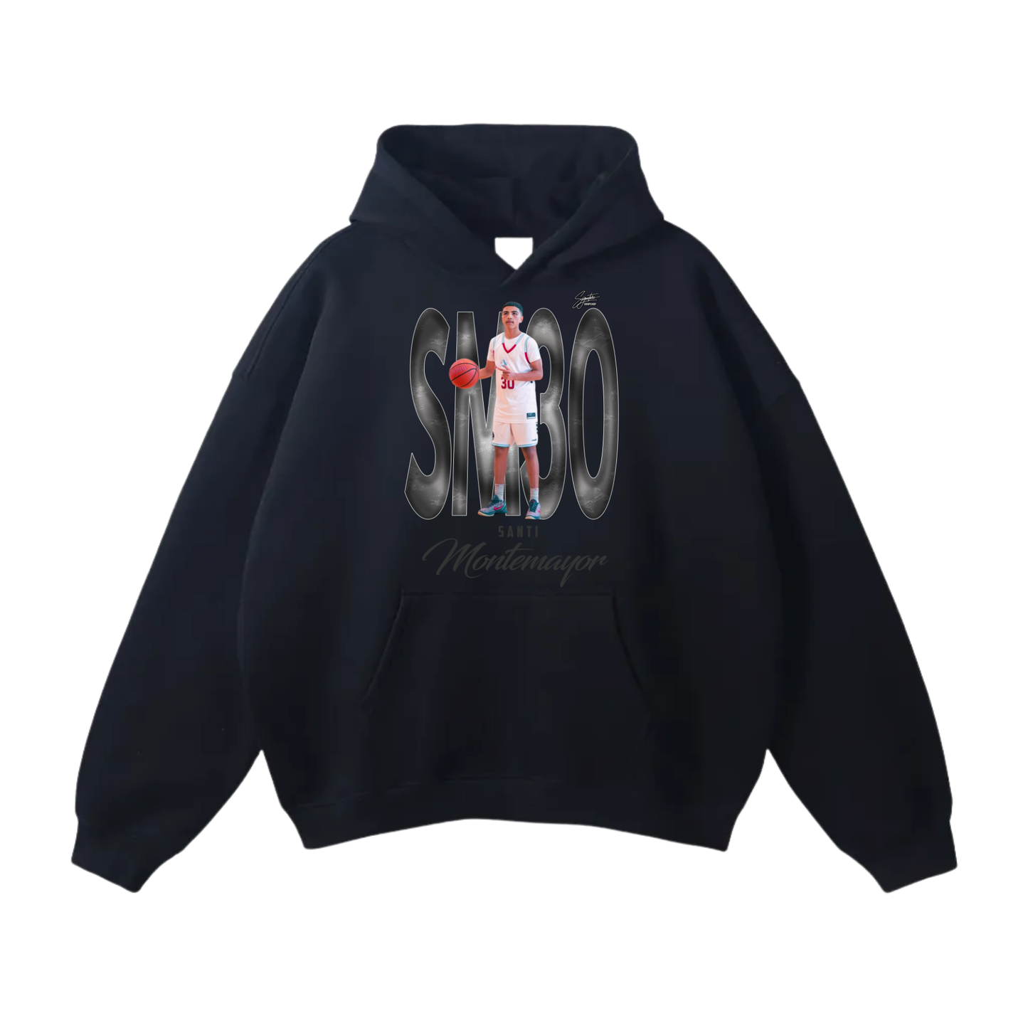 Santi Montemayor Oversize Fleeced Hoodie