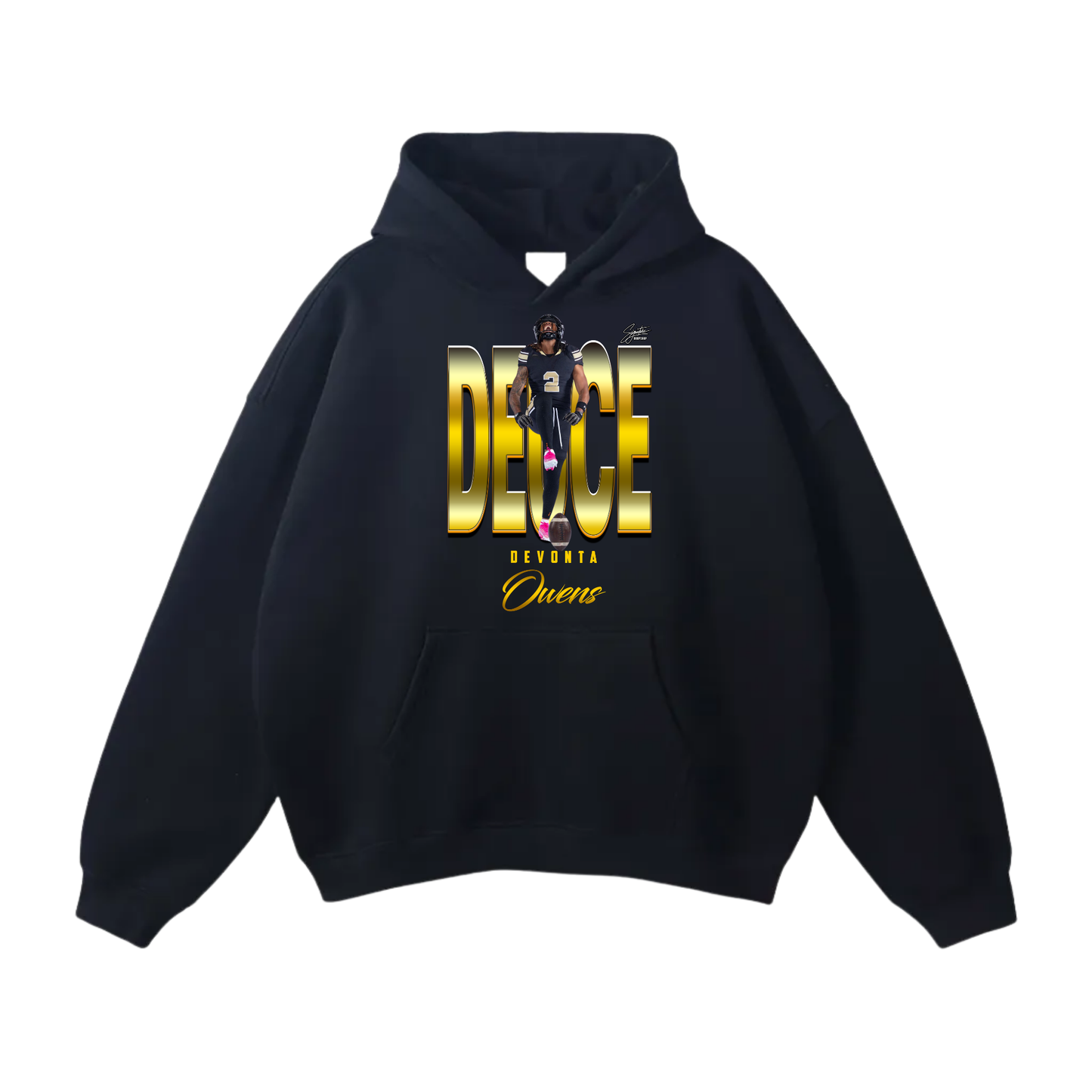 Devonta Owens Oversize Fleeced Hoodie