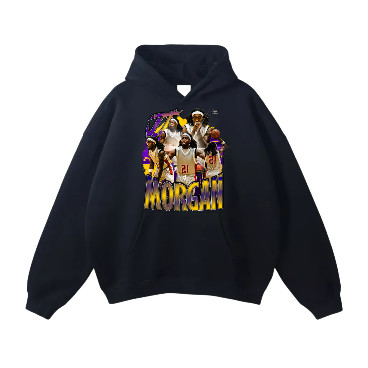Jt Morgan Oversize Fleeced Hoodie