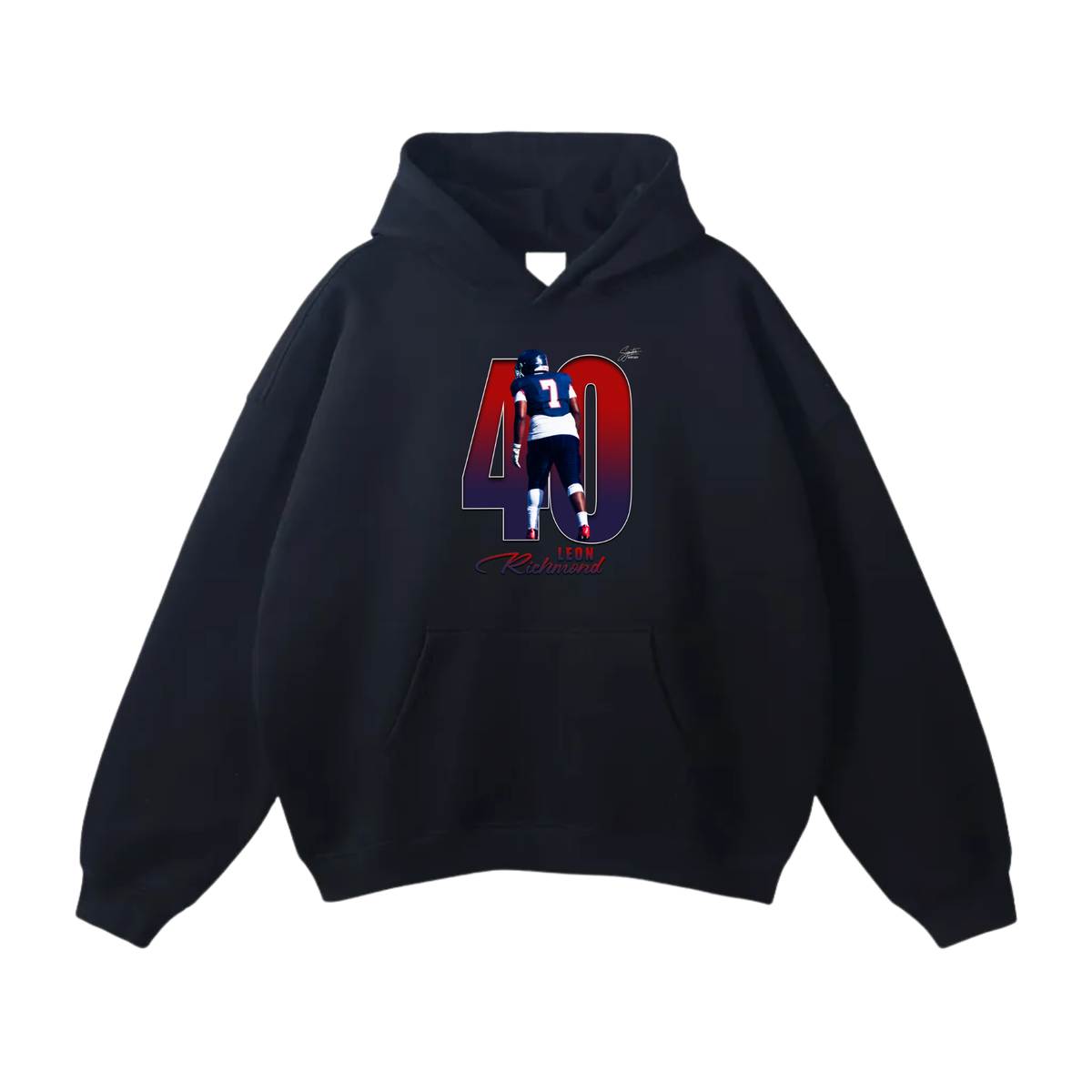 Leon Richmond Oversize Fleeced Hoodie